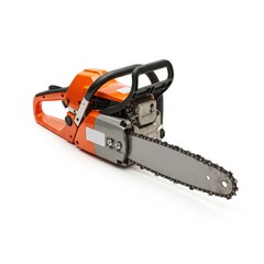 Fototapeta premium Chainsaw equipment power saw tool for cutting wood tree gasoline