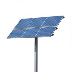 Isolated solar panel system energy renewable electricity clean sun