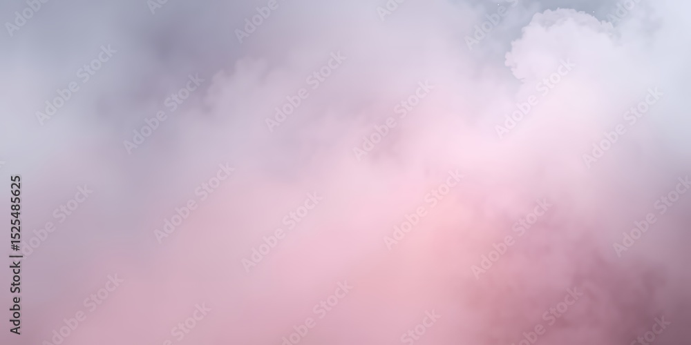 Poster a soft blend of pink and gray hues creating an ethereal and dreamy abstract background effect here