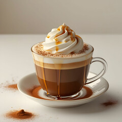 So sweet Caramel Macchiato isolated
