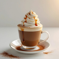 So sweet Caramel Macchiato isolated