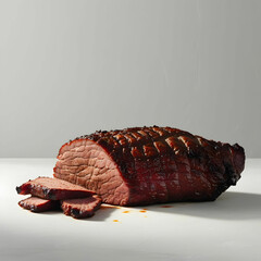 So yummy BBQ Beef isolated