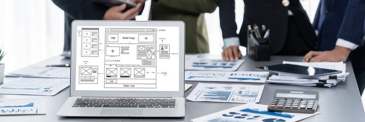 Website design software provide brisk template for online retail business and e-commerce