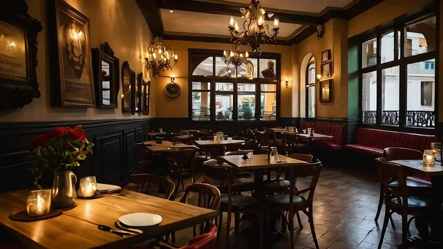interior of restaurant