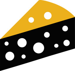 cheese isolated on white