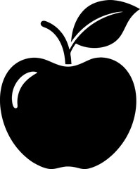 vector illustration of an apple