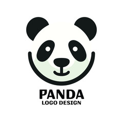 Panda Vector Logo Design