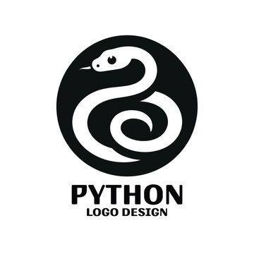 Python Vector Logo Design