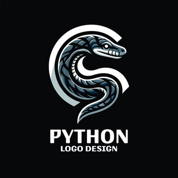 Python Vector Logo Design