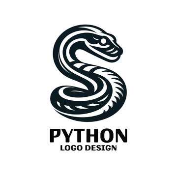 Python Vector Logo Design