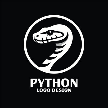 Python Vector Logo Design