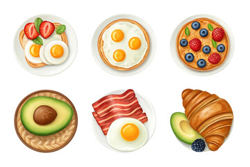 This name reflects both the visual theme (Easter eggs) and the associated tags (eg, sweets, set, illustration) in a clear and straightforward way, without using a colon