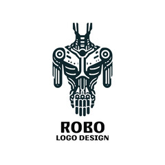 Robo Vector Logo Design