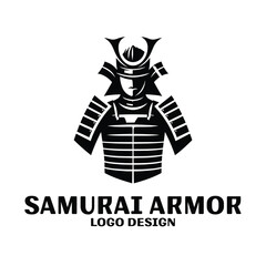 Samurai Armor Vector Logo Design