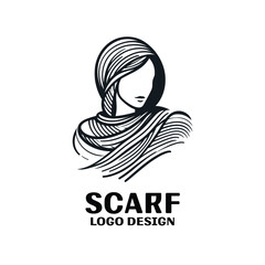 Scarf Vector Logo Design