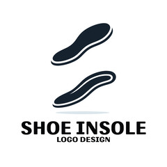 Shoe Insole Vector Logo Design