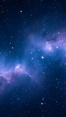 Obraz premium Cosmic Nebula, Celestial Wonders, Starry Night, Purple Galaxy, Deep Space Exploration