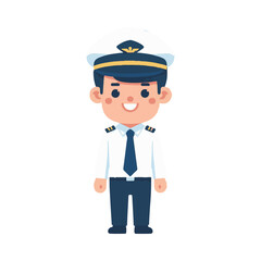 
illustration design of a pilot