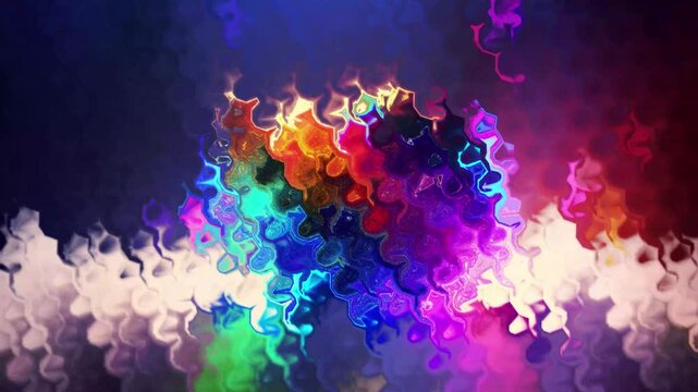 Ranbow Color Glowing Background Pattern Design. Shape Design Pattern Background. Texture, Glowing, Text, Lines Background, Abstract Motion Background.