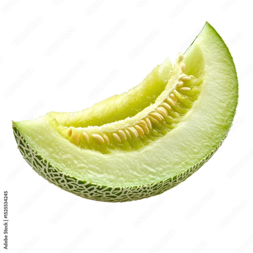 Poster bitter melon slices arranged on a white surface highlighting texture and freshness for culinary use,
