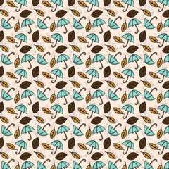 Seamless Vector Floral Pattern – Elegant Hand-Drawn Botanical Illustration with Repeating Design for Fabric, Wallpaper, and Digital Backgrounds