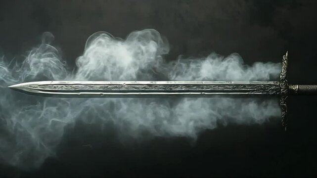 Sword against smoke