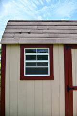 Fototapeta premium Window on a Storage Shed