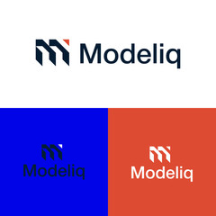 M Letter Logo Design Template