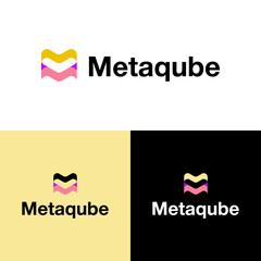 M Letter Logo Design Template