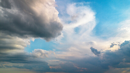 Clouds in the sky