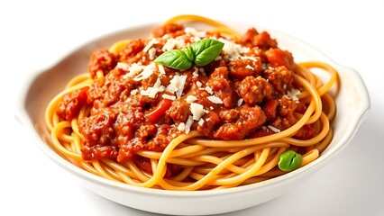 spaghetti with meatballs