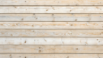 Fototapeta premium Light brown wooden planks create a textured background surface