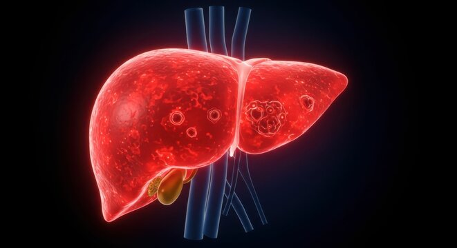 Liver Disease: Understanding Liver Cancer, Cirrhosis, and Hepatitis - Medical 3D Model Visualization