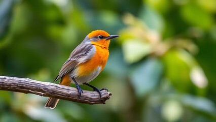 Fototapeta premium robin on a branch