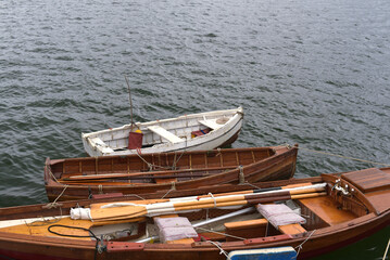 plage &agrave; Saint-Malo - bateaux &agrave; quai