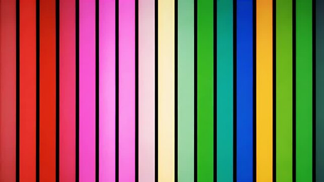Abstract Stripes Pattern Multi Colored Panel Background Design Decoration