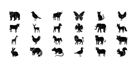 Fototapeta premium Set of animal.