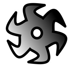 A 3D graphic illustration of a creative idea symbol crafted from interconnected spheres, resembling a puzzle piece icon for business solutions