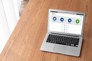 Delivery tracking system for e-commerce and modish online business to timely goods transportation...