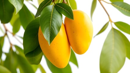 mangoes in the tree