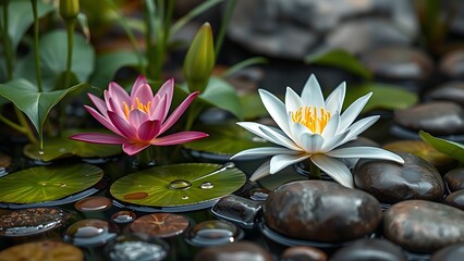water lily flower