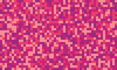 Abstract pixel art background.  Vibrant pink and purple mosaic pattern, ideal for website design, digital art, or textile prints.
