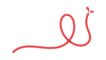 Medical hose blood donation cartoon