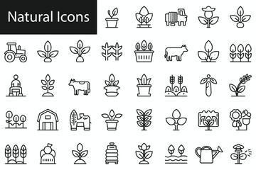Christmas web design icon set with cute vintage cartoon doodle elements