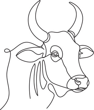 Cattle line drawing. cow, goat, sheep and camel. Eid al-Adha concept, the celebration of Muslim community festival design. Eid Mubarak greetings concept.