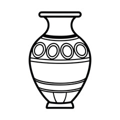 elegant vase decorative pottery home décor art