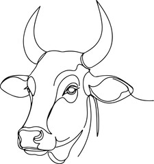 Cattle line drawing. cow, goat, sheep and camel. Eid al-Adha concept, the celebration of Muslim community festival design. Eid Mubarak greetings concept.