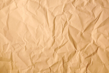 crumpled brown paper texture material