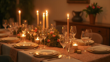 beautiful birthday dinner table setup. festive table decorations for birthday. elegant dining ideas for special occasions. tips for creating a memorable birthday dinner.