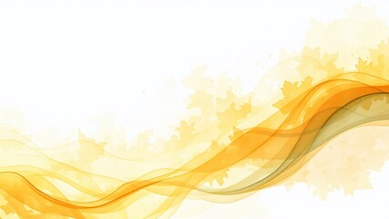 Serene Rue Watercolor Panorama